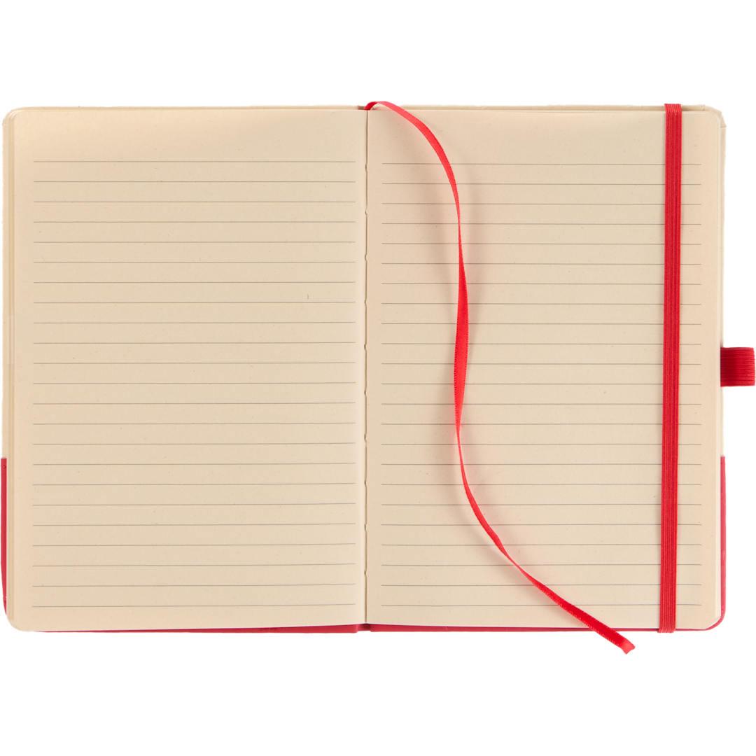 5.5 X 8.5 sugarcane paper bound notebook Black miniatura 9