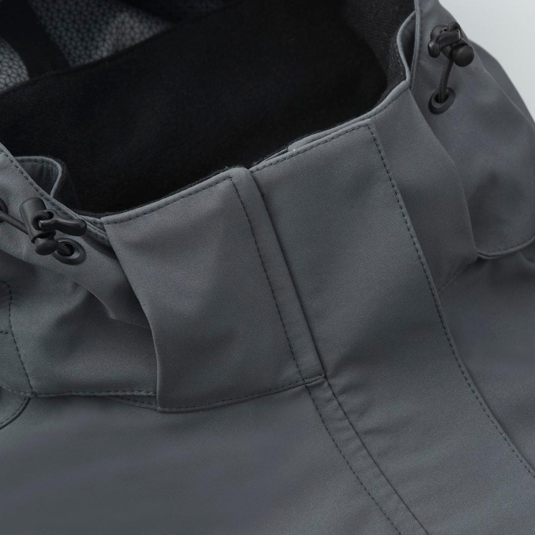 Roots73 napanee eco softshell jacket - womens Dark Gray front