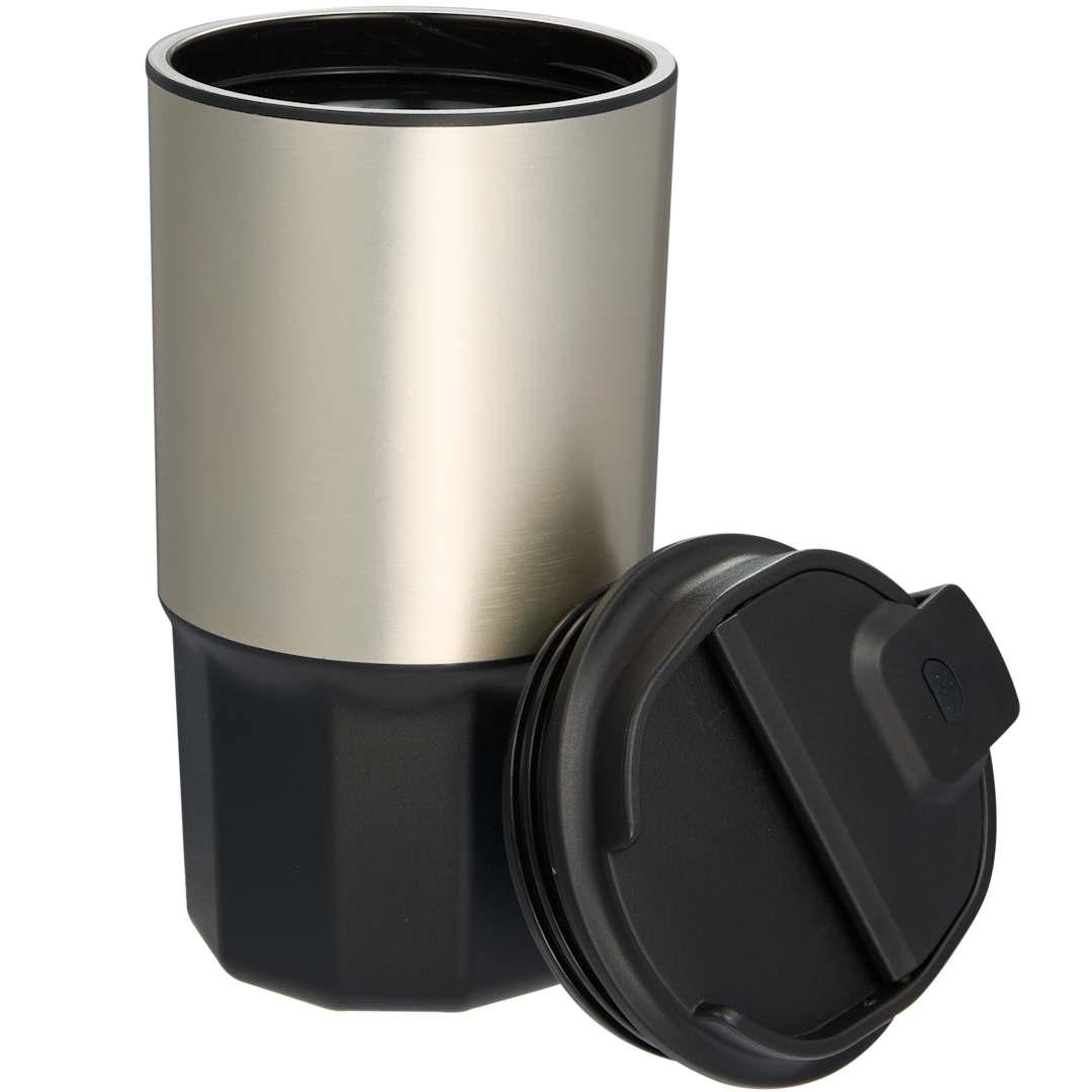 Brit eco-friendly tumbler 15oz Black front