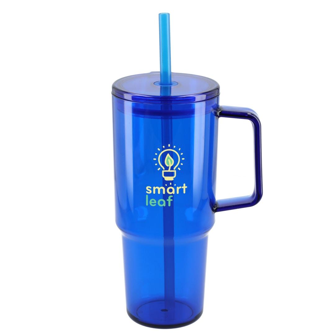 Lucien recycled acrylic travel mug 40oz Black miniatura 26