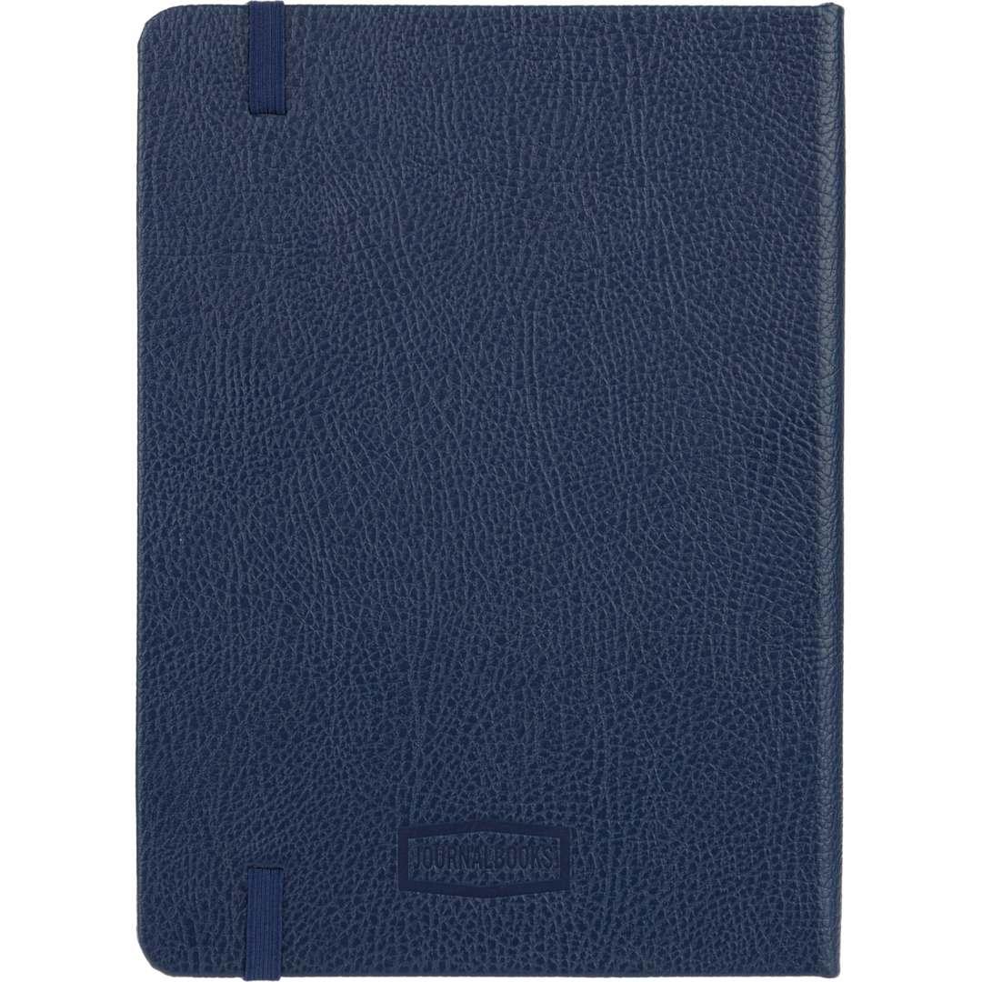 5 X 7 fsc® recycled pebble hard bound journal Black miniatura 11