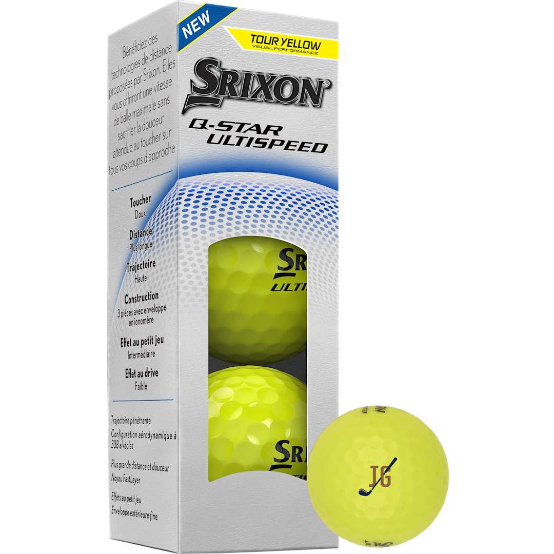 Srixon q-star ultispeed golf balls - 3 pack White miniatura 17