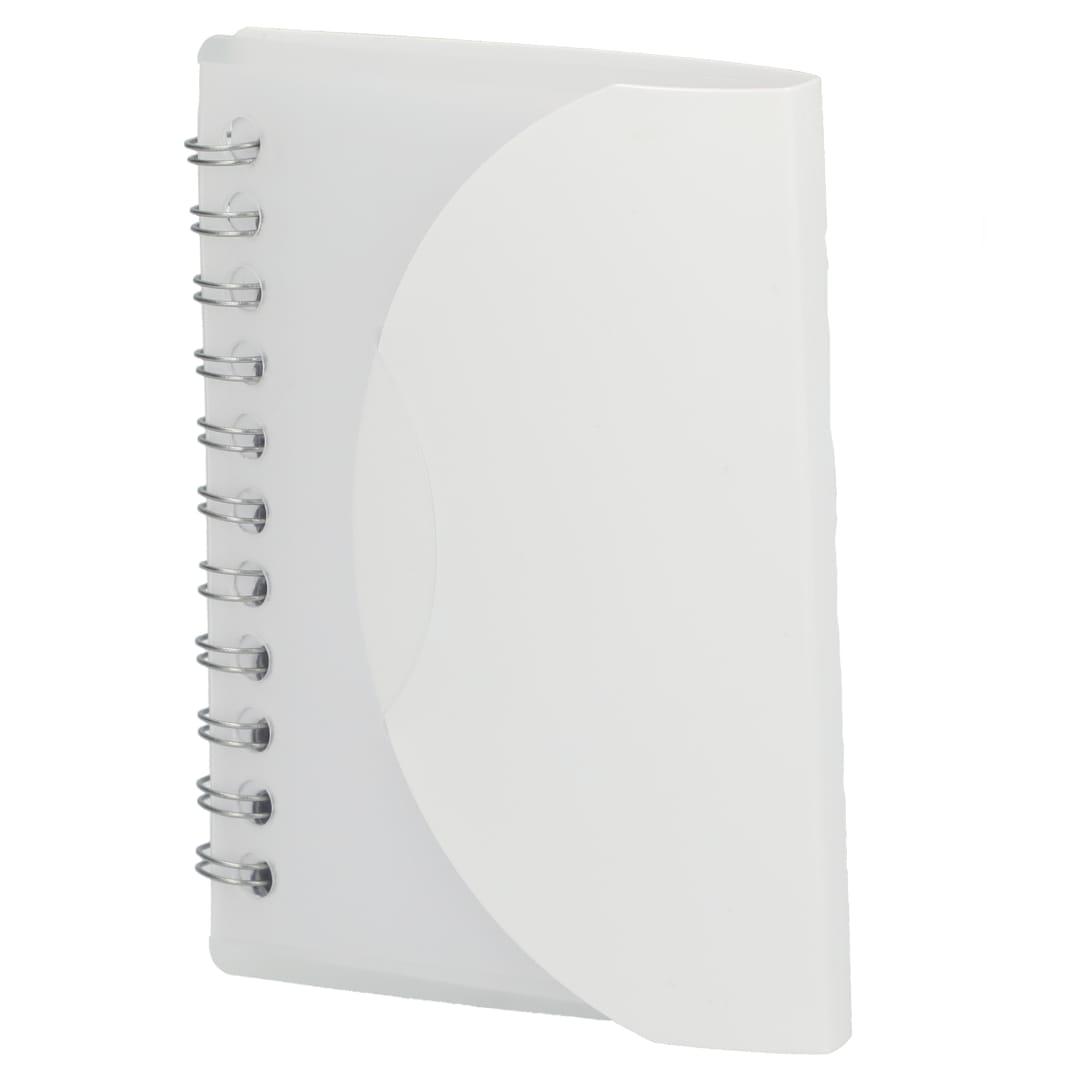 Fsc® recycled 3.4 x 4.5 post spiral notebook Blue miniatura 9