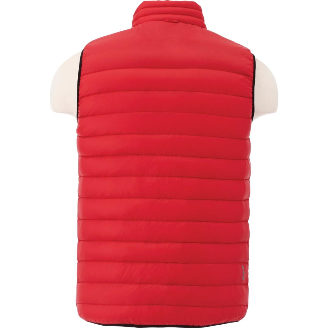 Mens whistler light down vest Black miniatura 8