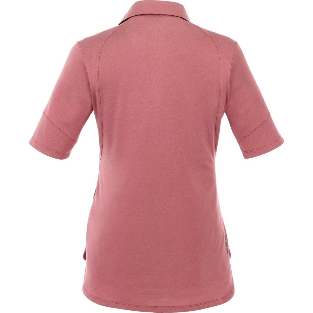 Womens torres ss polo Red front