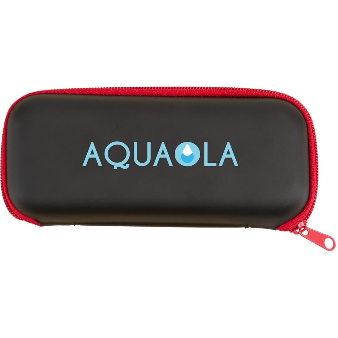 37 Compact travel umbrella with case Black miniatura 20