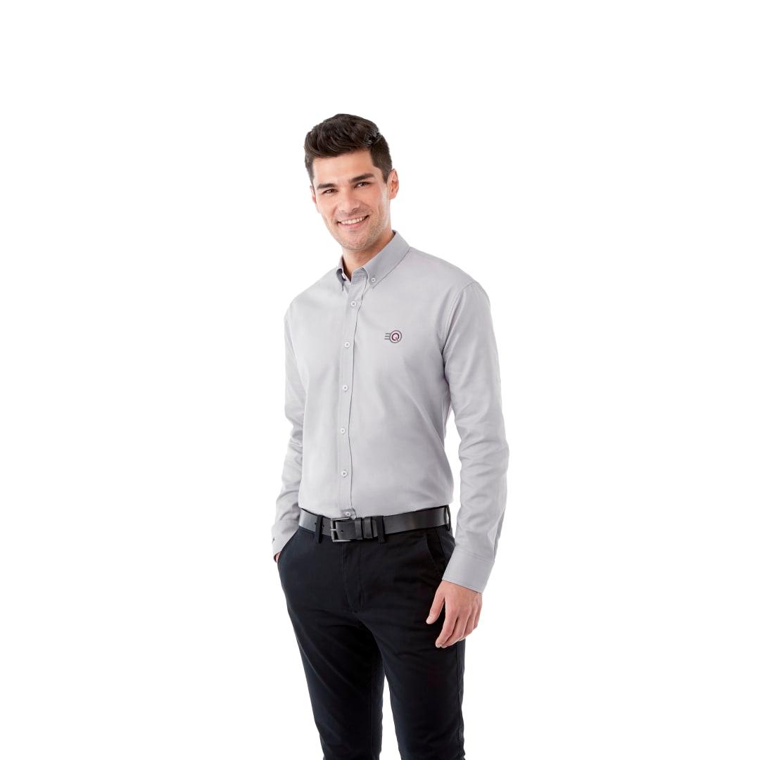 Mens irvine oxford ls shirt White miniatura 9