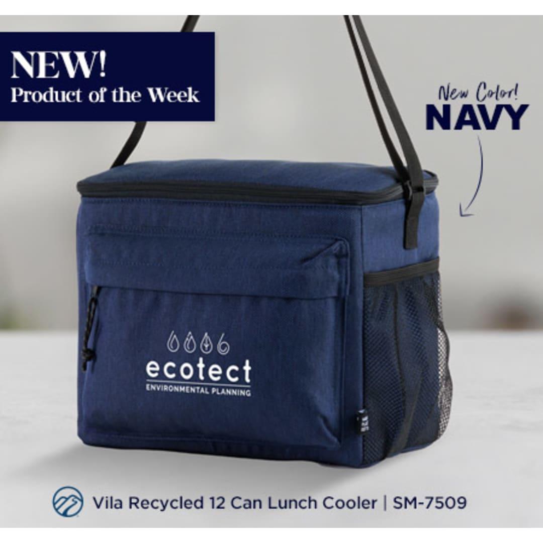Vila recycled 12 can lunch cooler Graphite miniatura 5