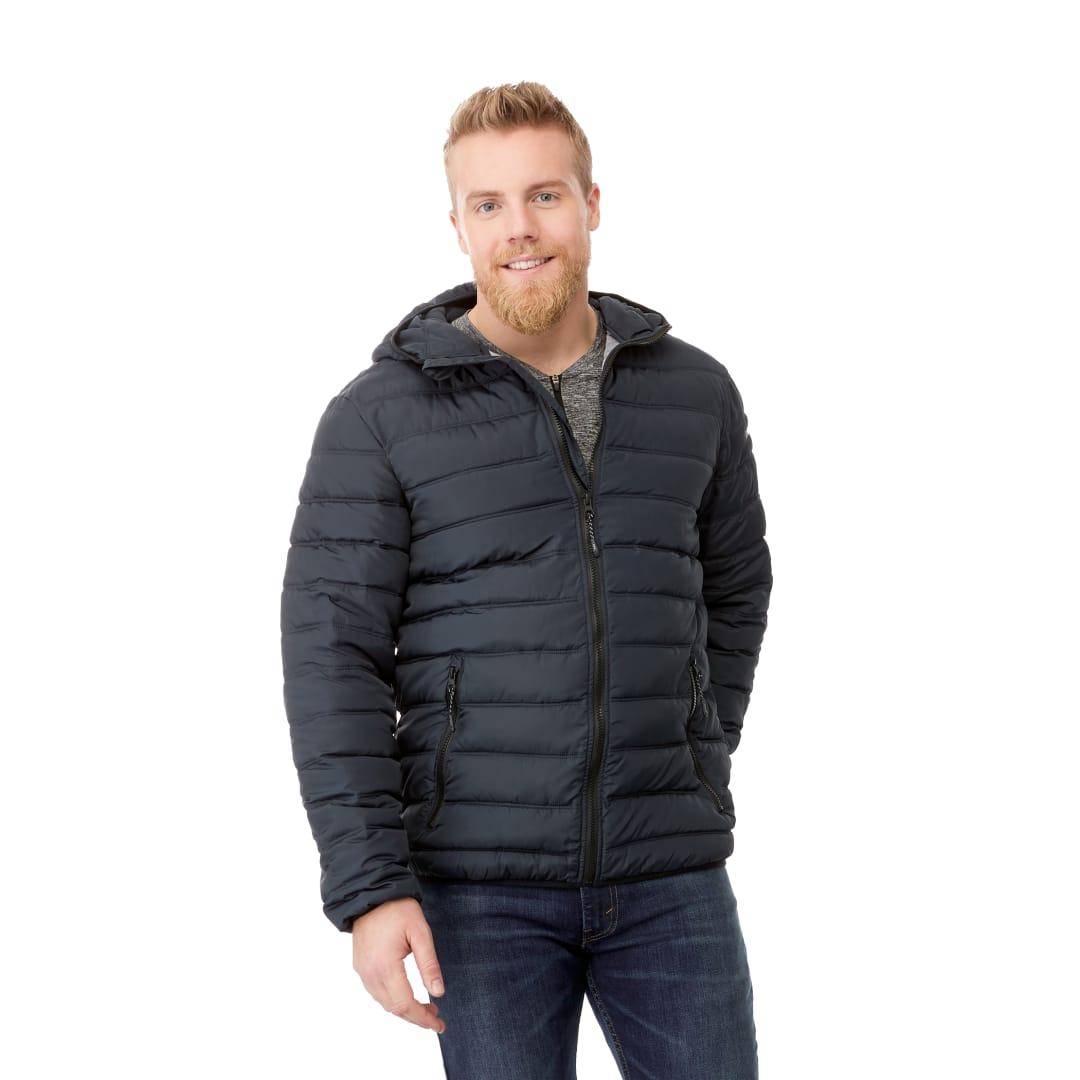 Mens norquay insulated jacket Black front