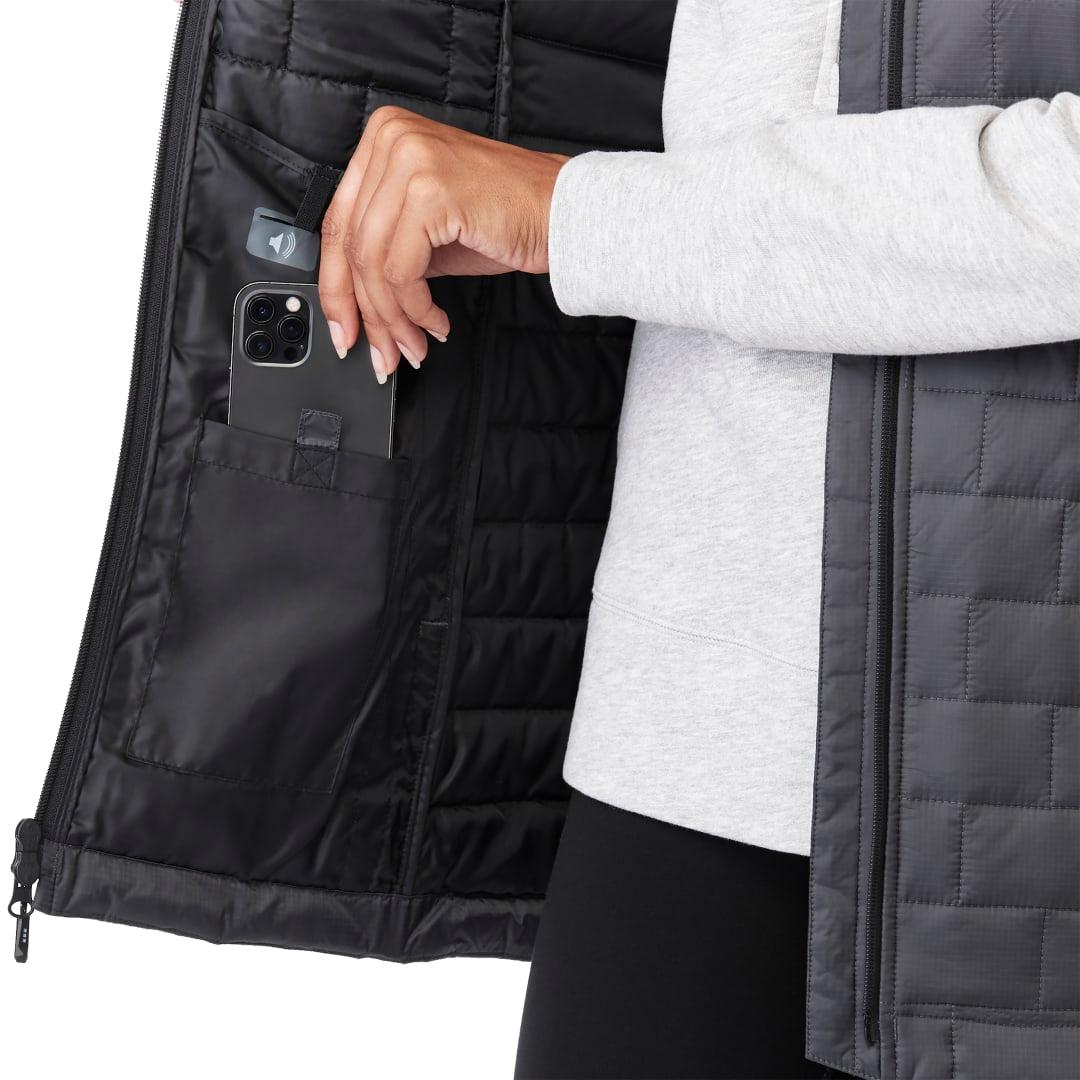 Womens telluride packable insulated vest Black miniatura 18