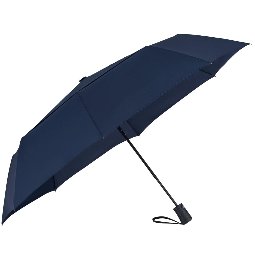 46 Recycled auto open umbrella Black miniatura 35