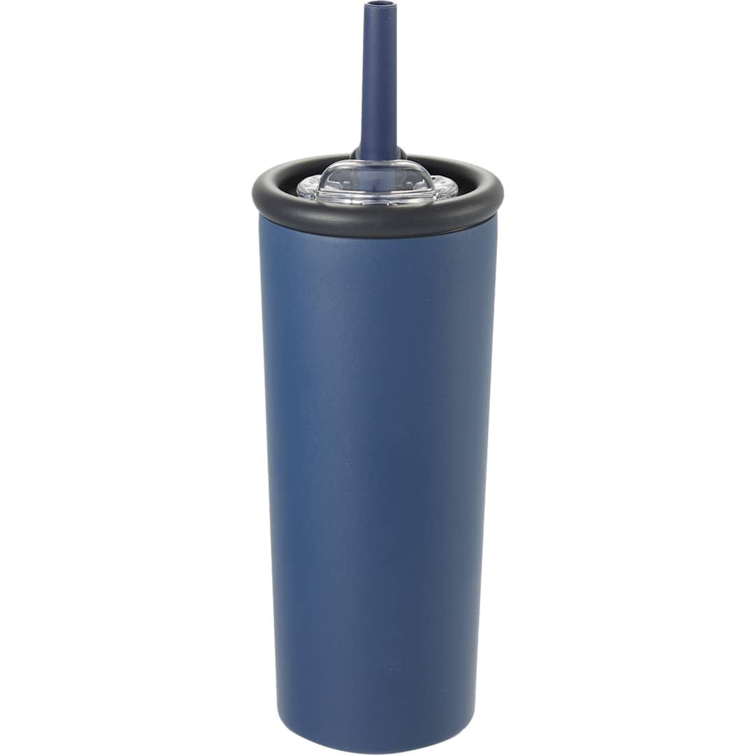 Kyser recycled vacuum tumbler w/ straw 20oz Black miniatura 32