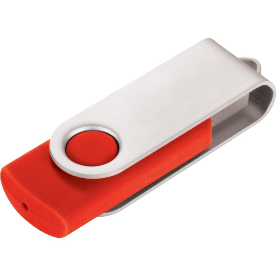 Rotate flash drive 4gb Red miniatura 14