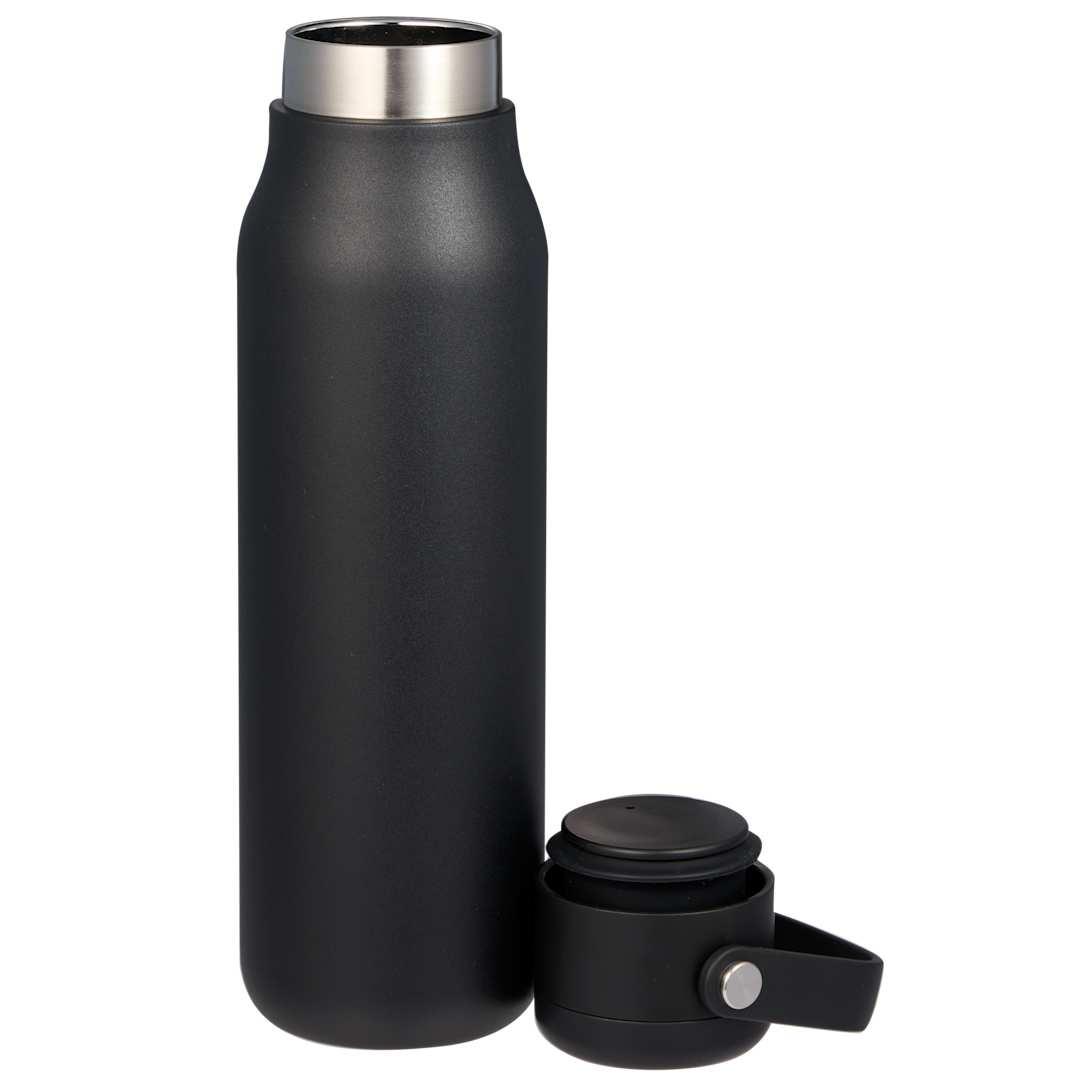 Explorer threadless recycled stainless bottle 25oz Black miniatura 11
