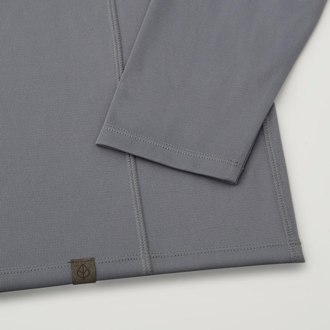 Evans eco knit quarter zip - mens Royal miniatura 7