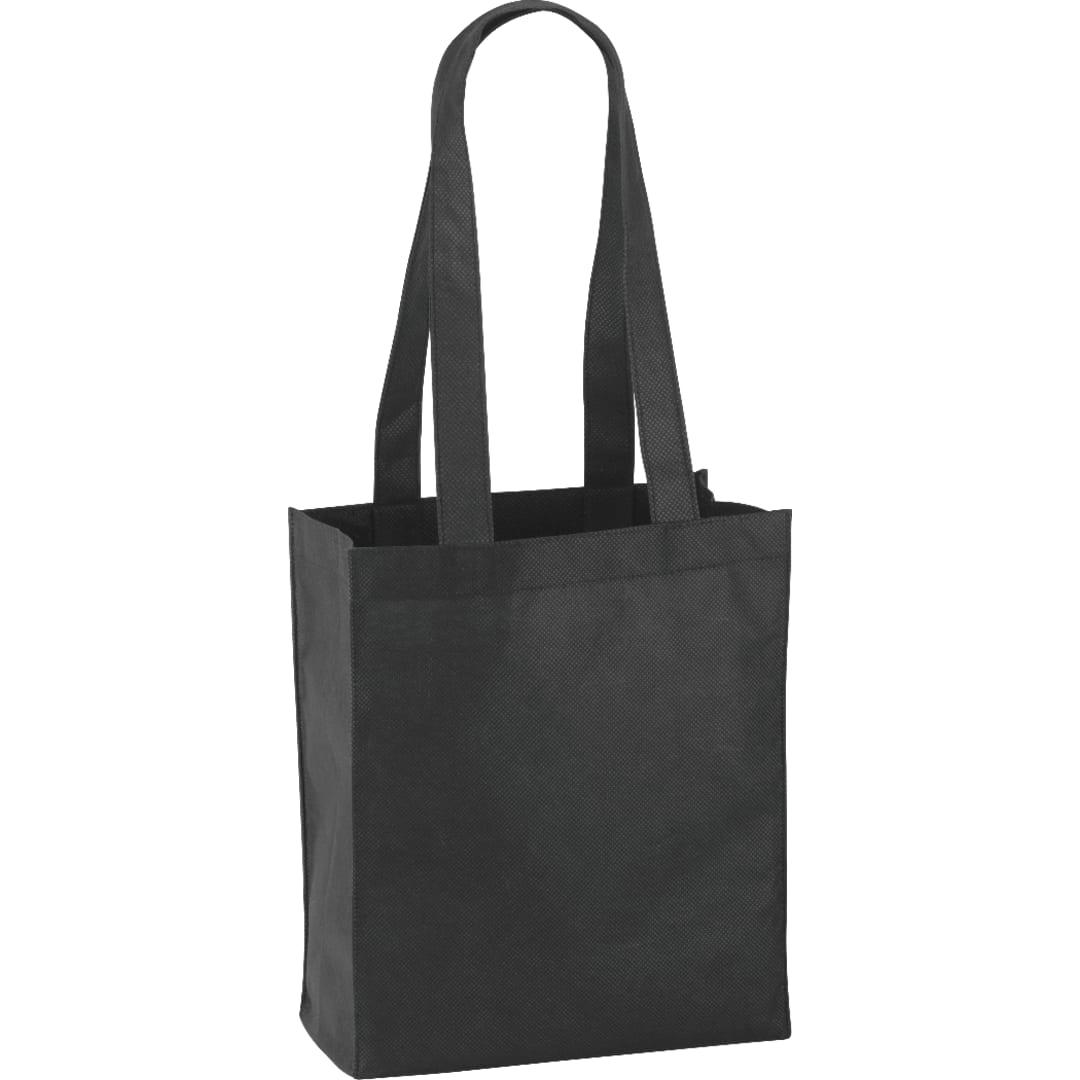 Mini elm non-woven gift tote Black miniatura 5