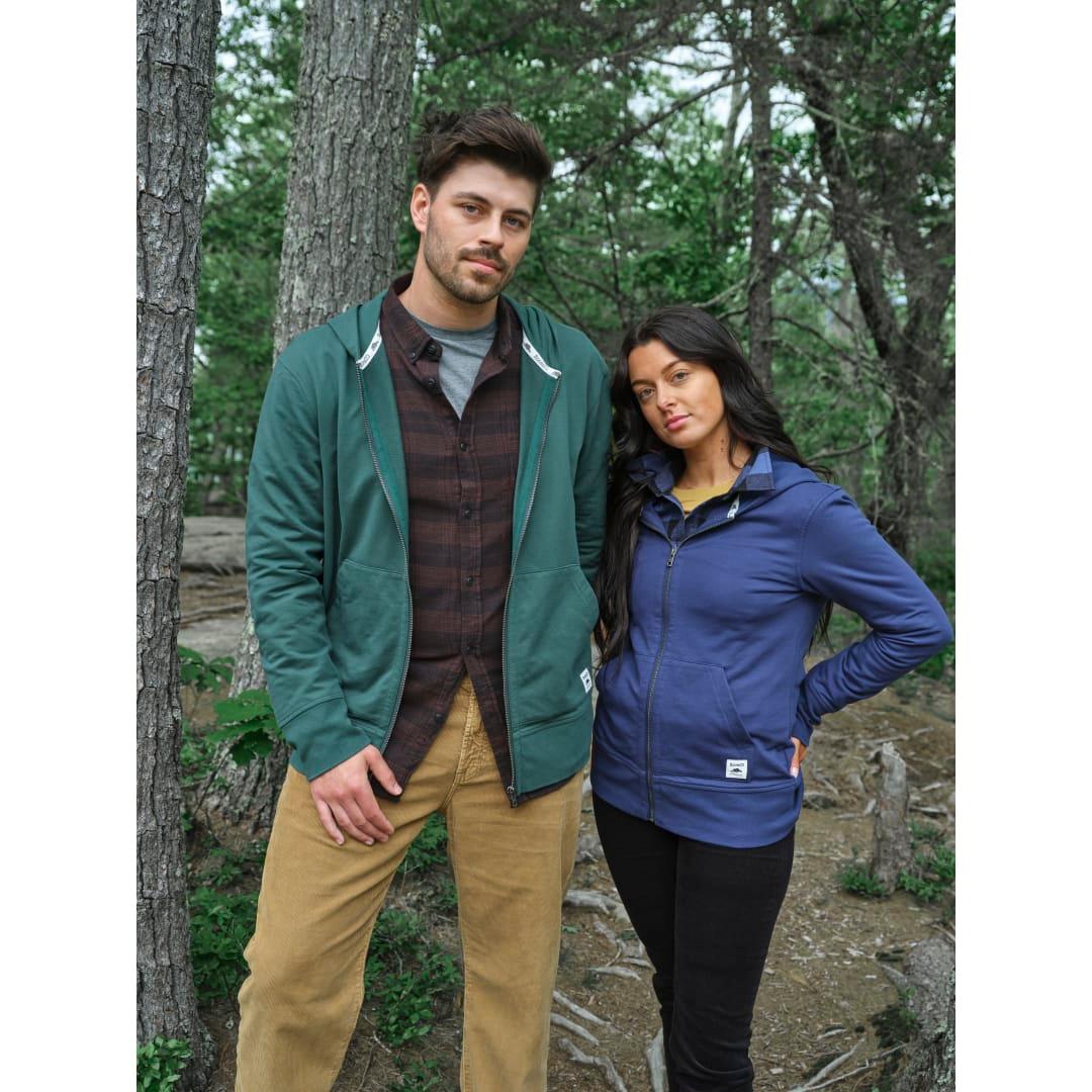Roots73 canmore eco full zip hoody - mens Blue miniatura 14