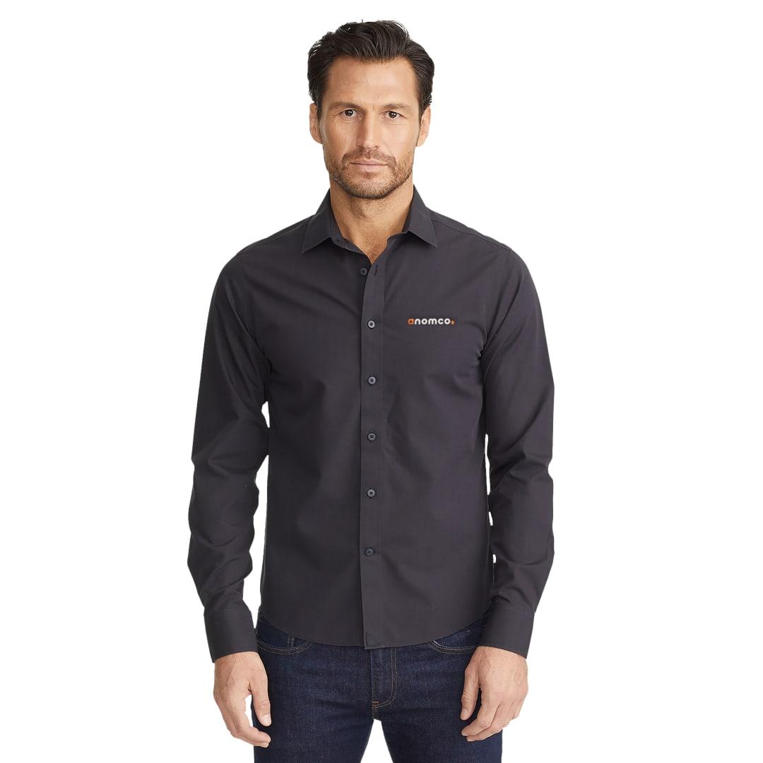 Untuckit black stone wf long sleeve shirt-mens Black miniatura 6