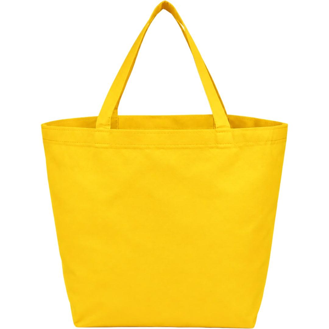 Yaya 100% recycled budget non woven shopper tote Black miniatura 46