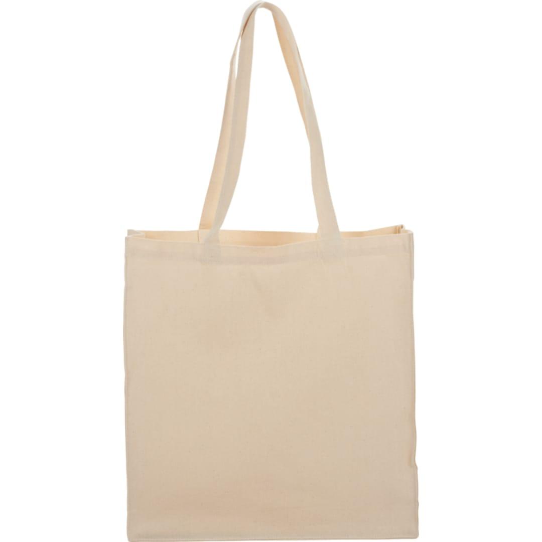 Odessa 8oz cotton canvas tote Black miniatura 6