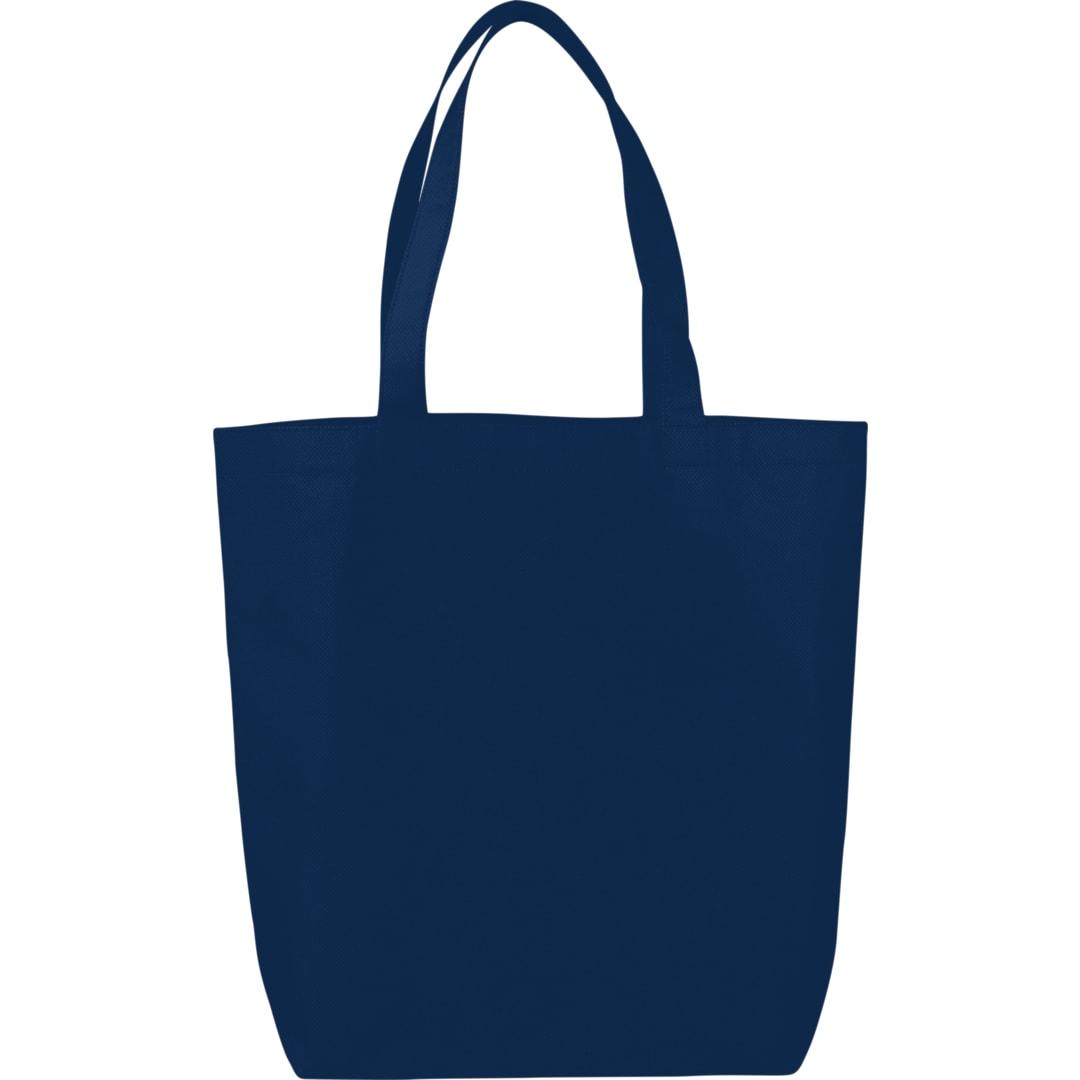 Eros non-woven shopper tote Black miniatura 5