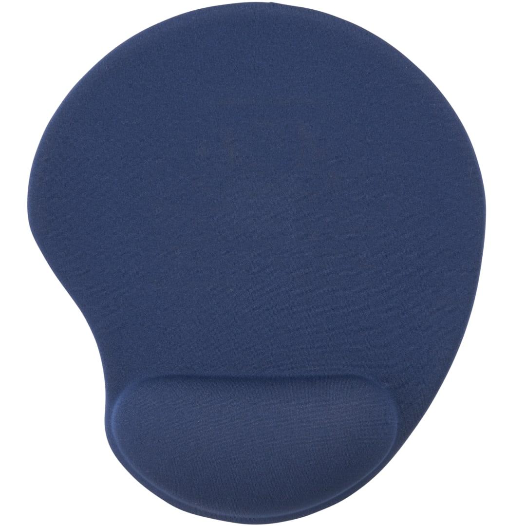 Solid jersey gel mouse pad / wrist rest Black miniatura 5
