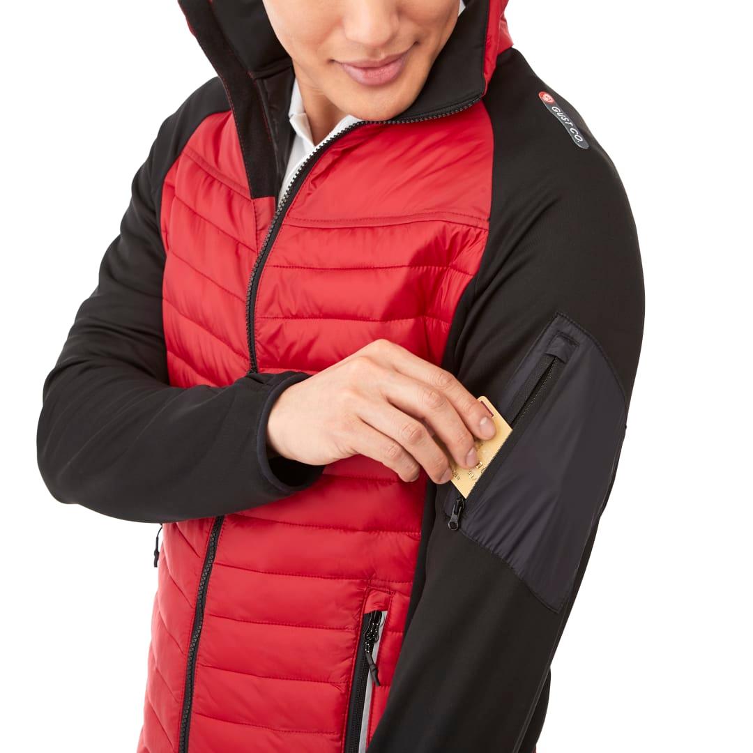 Mens banff hybrid insulated jacket Black miniatura 15