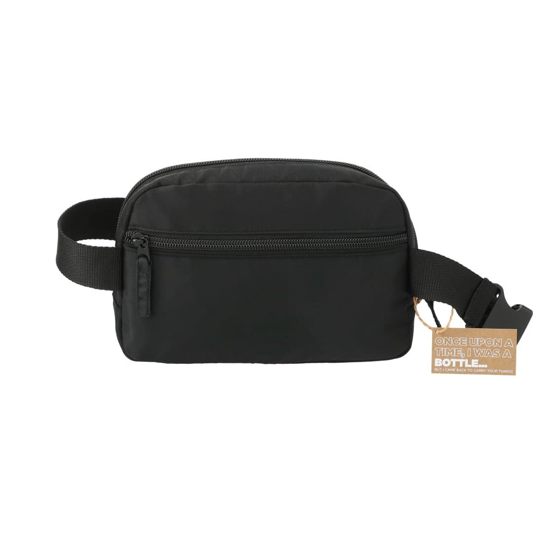 Recycled sport fanny pack Black miniatura 5