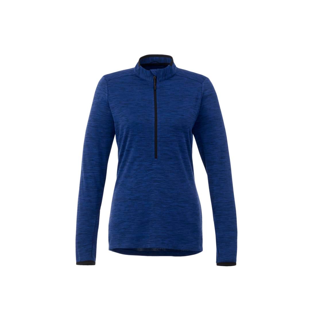 Womens mather knit half zip Royal miniatura 7