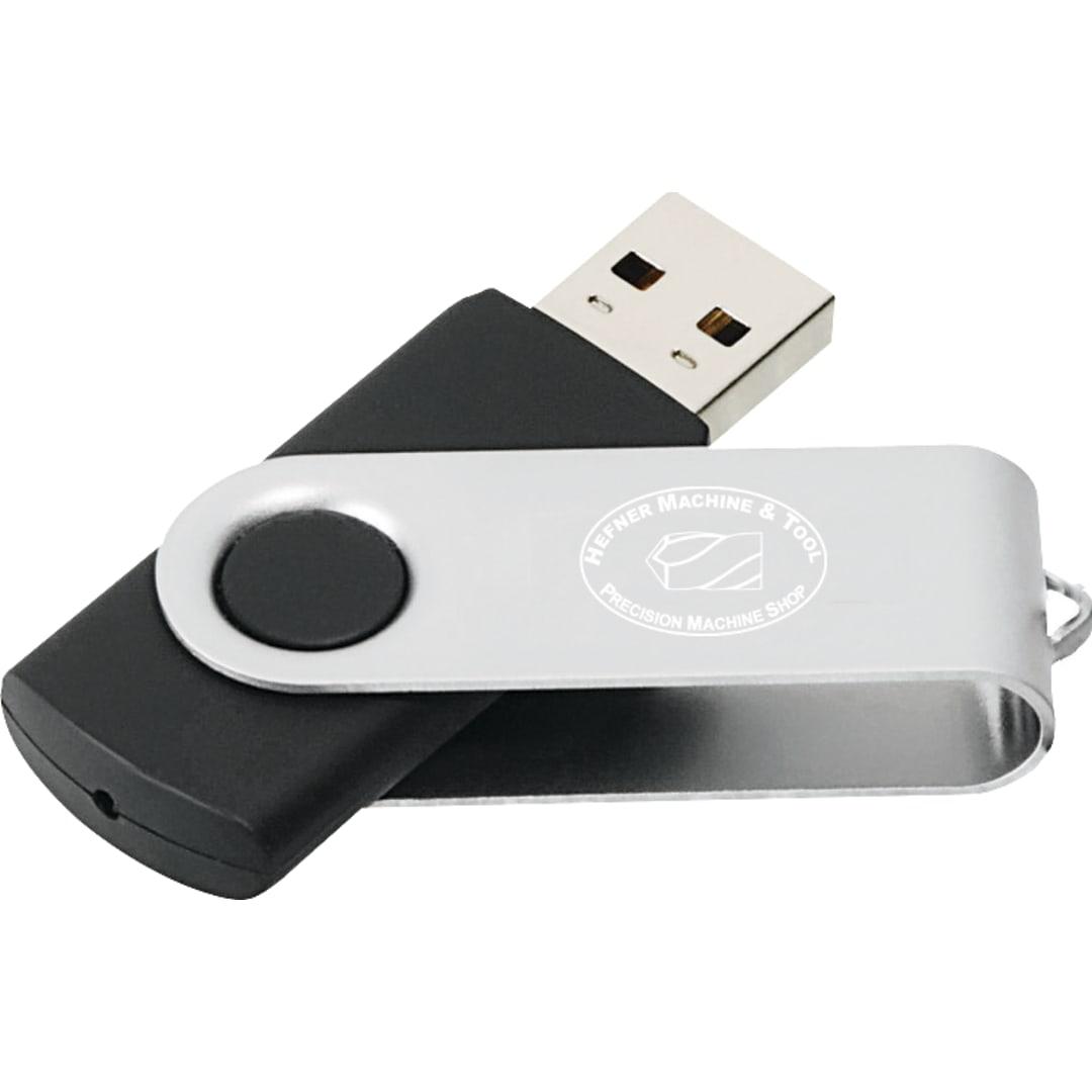Rotate flash drive 4gb Red miniatura 5