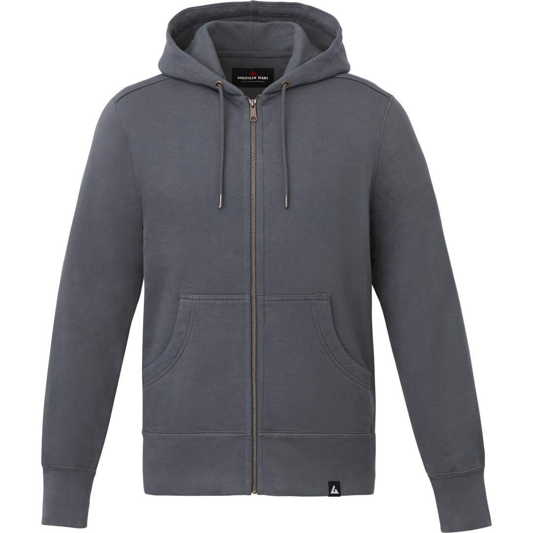 American giant classic full zip hoody - mens Grey miniatura 16