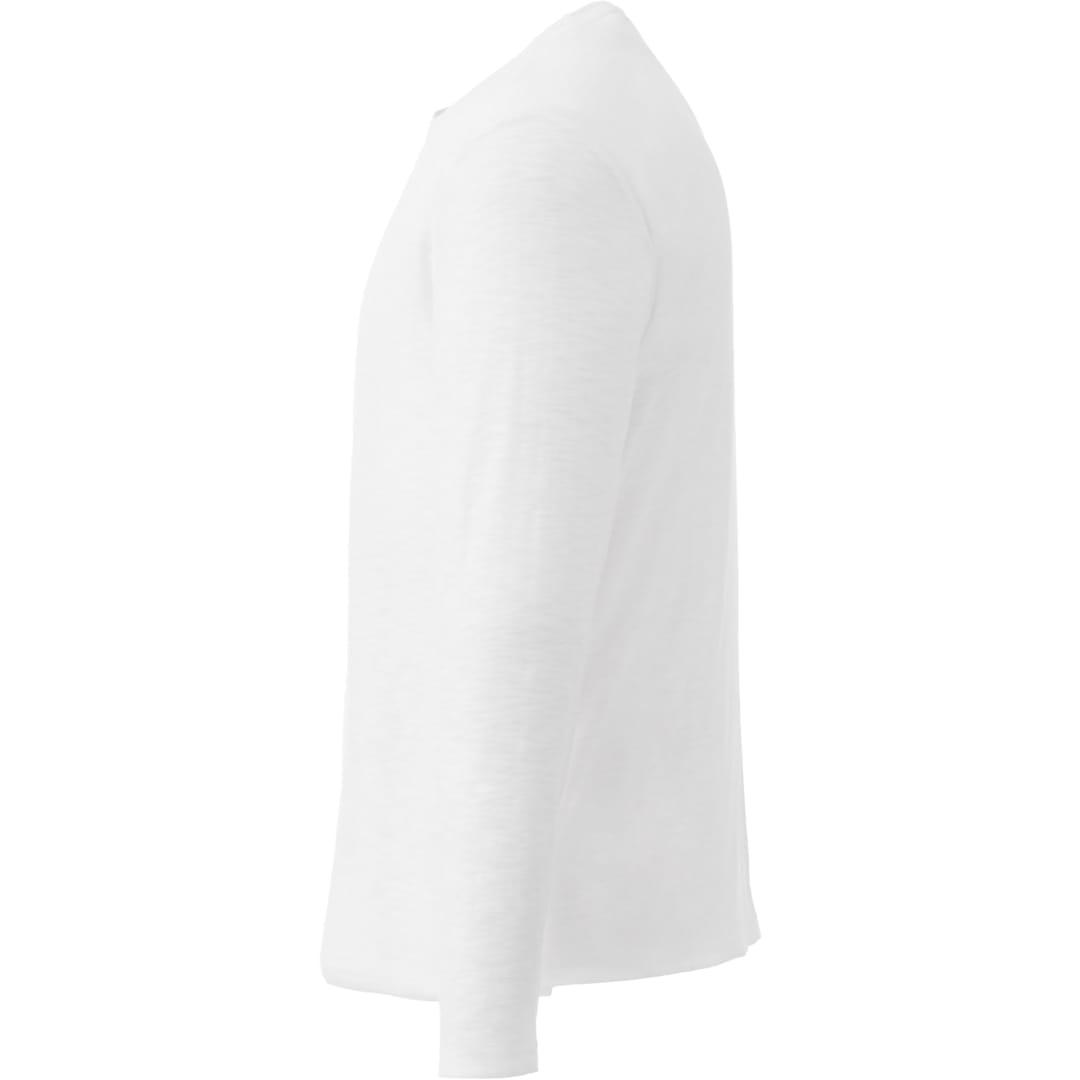 Mens holt long sleeve tee White miniatura 3