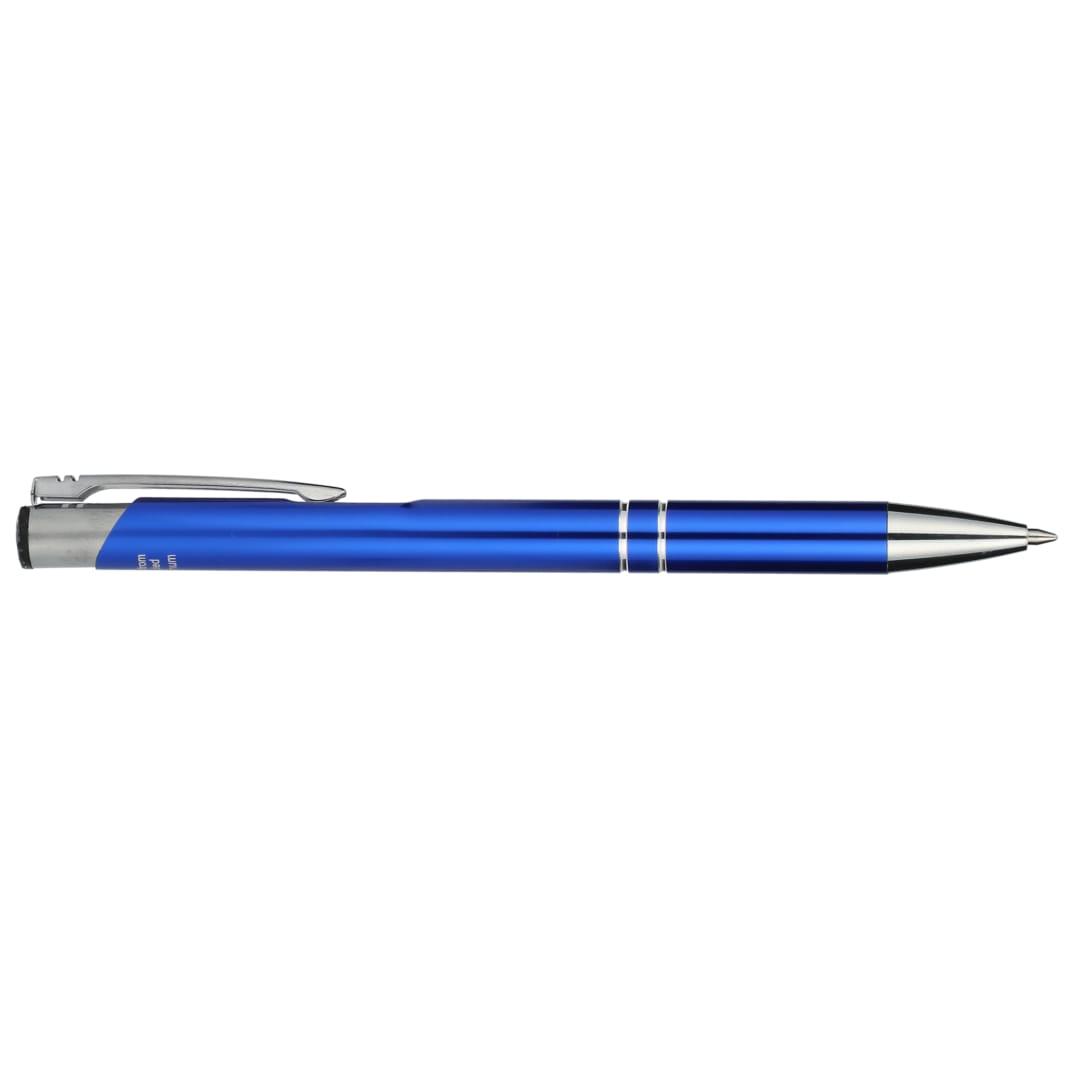 Recycled aluminum richmont gel ballpoint Black miniatura 10