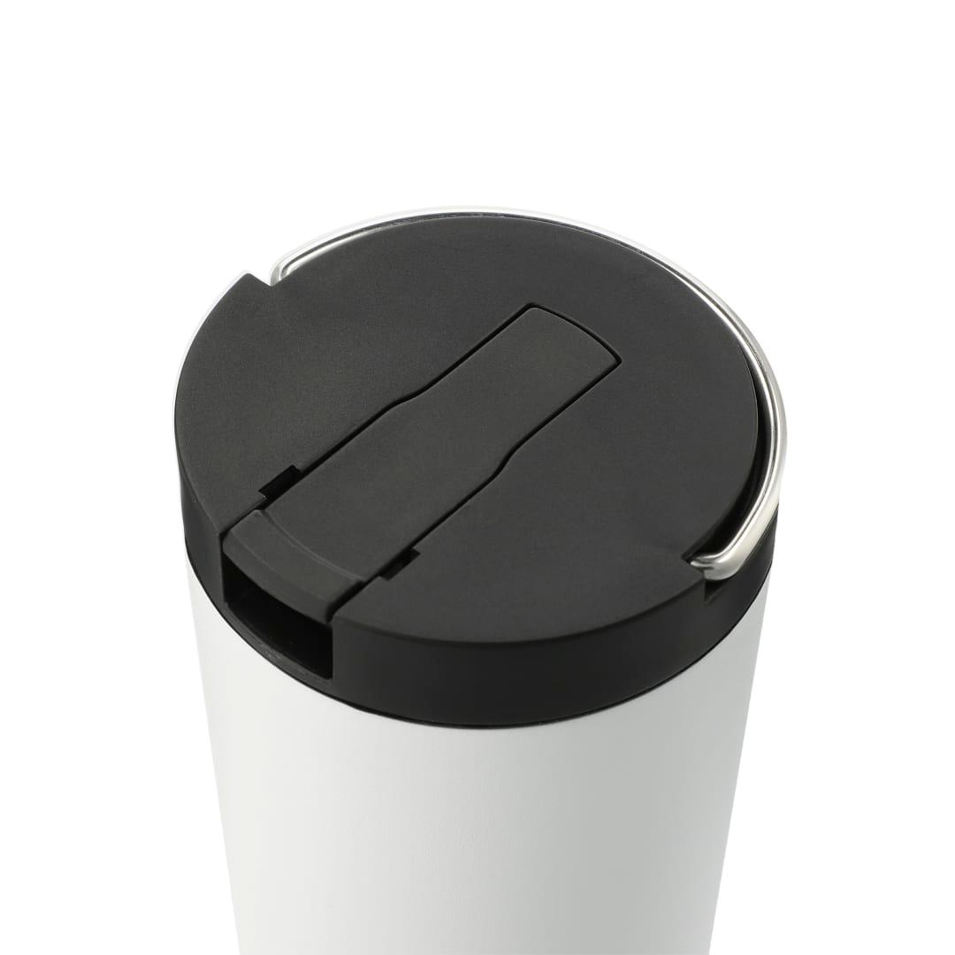 Thor copper insulated tumbler 24oz flip straw lid Black miniatura 45
