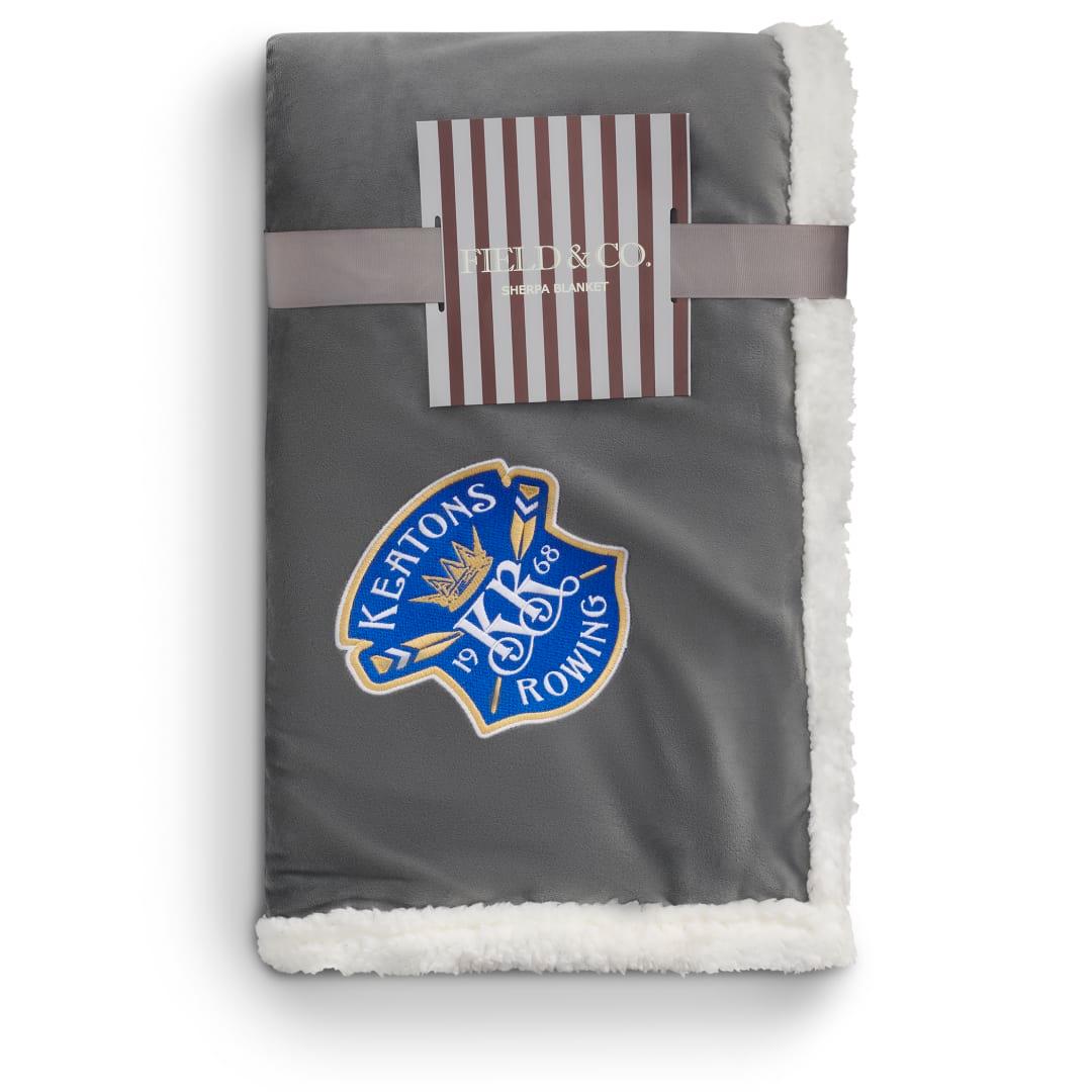 Field & co. 100% recycled pet sherpa blanket Grey miniatura 26