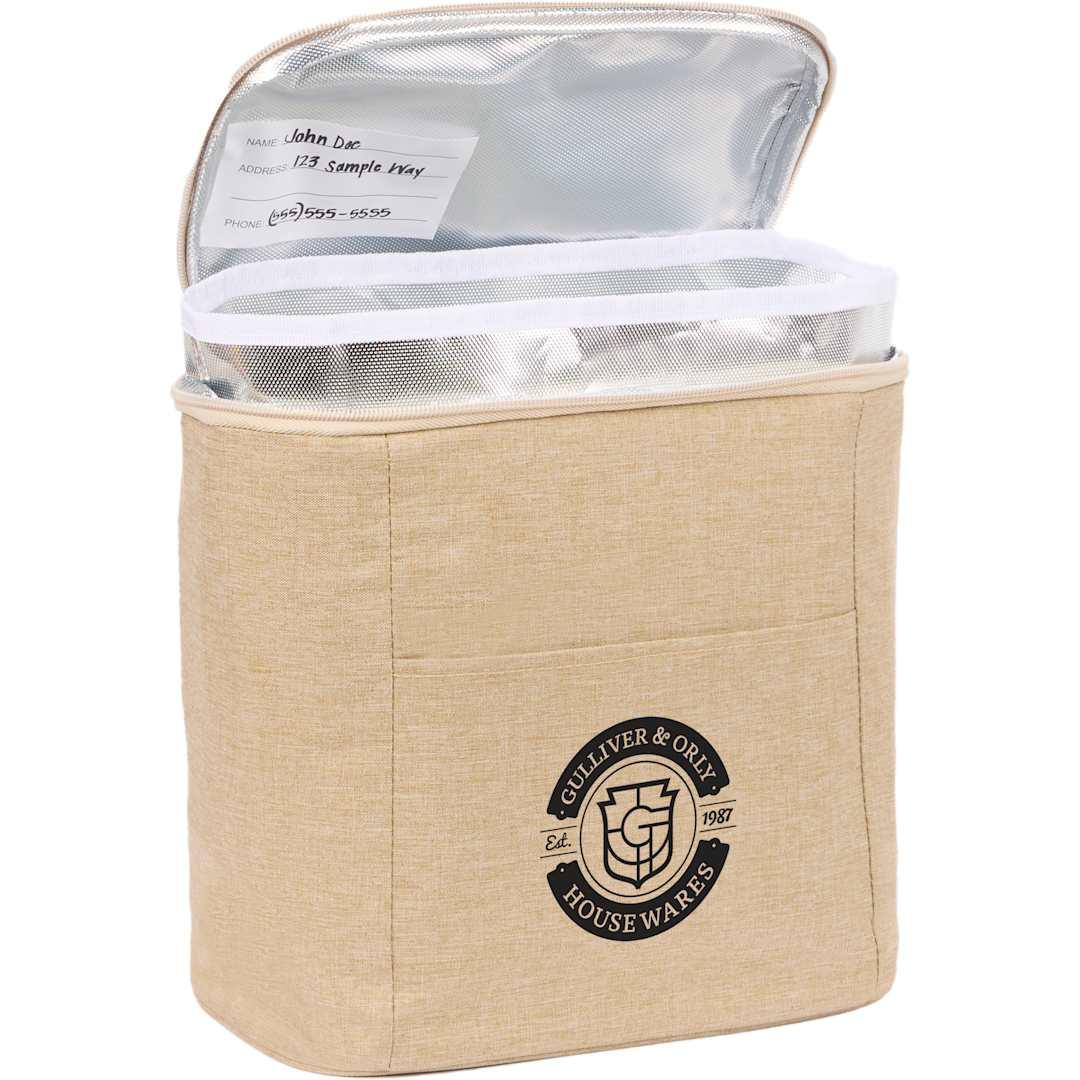 Double lined 9 can cooler Black miniatura 31