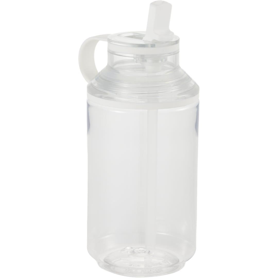 Zach recycled rpet sports bottle w/ straw 22oz Clear thumbnail 8