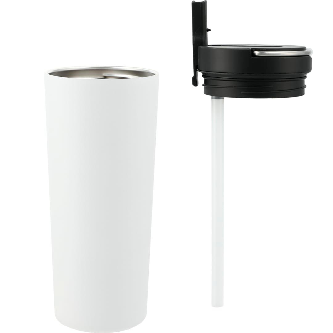 Thor copper insulated tumbler 24oz flip straw lid Black miniatura 48