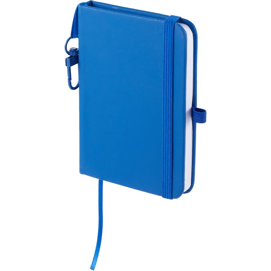 Mini recycled notebook w/ clip Black miniatura 8