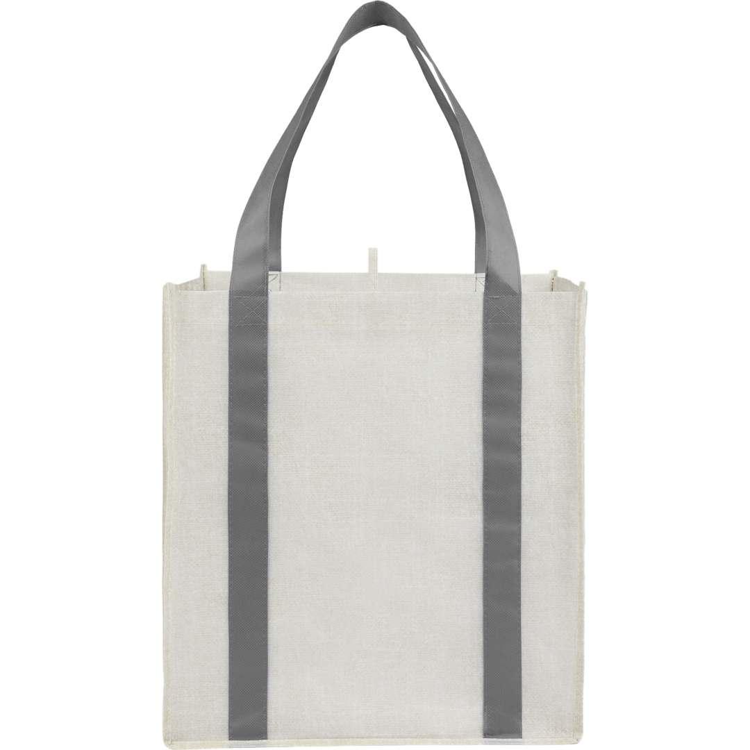 Neptune recycled non-woven grocery tote Black miniatura 11