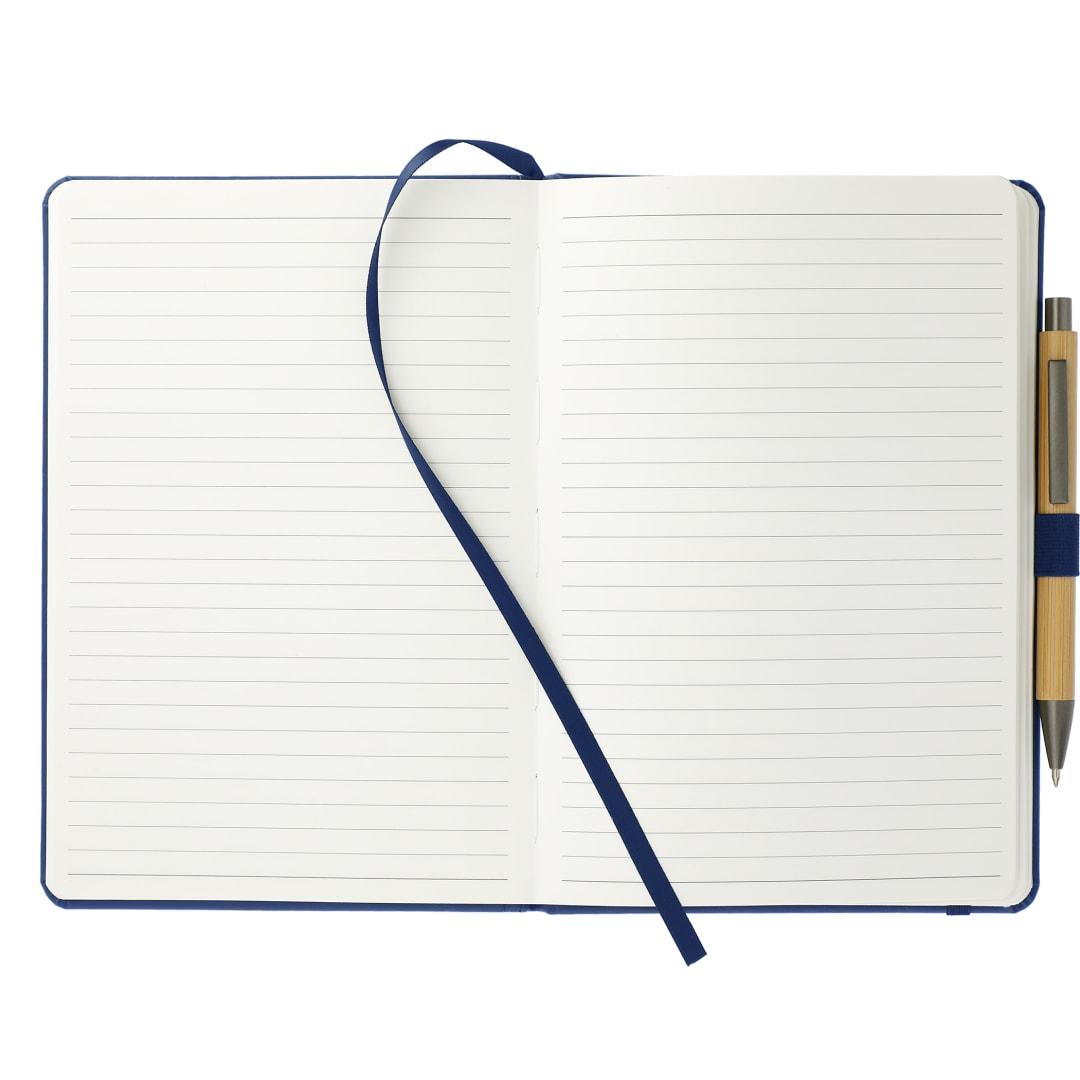 Fsc® mix 5.75 x 8.5 pedova™ pocket bound journal Navy Blue miniatura 7