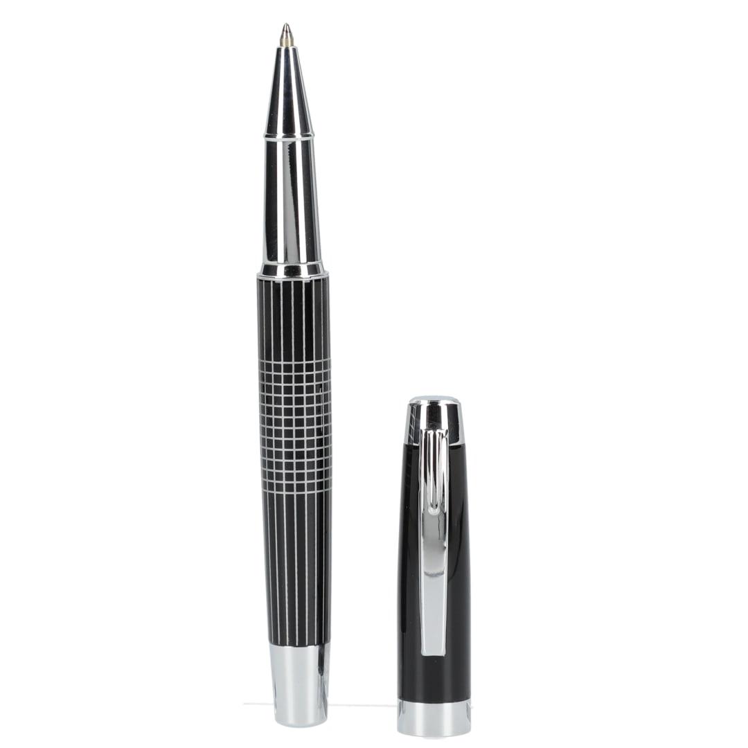 Newton recycled brass gel rollerball Black miniatura 6