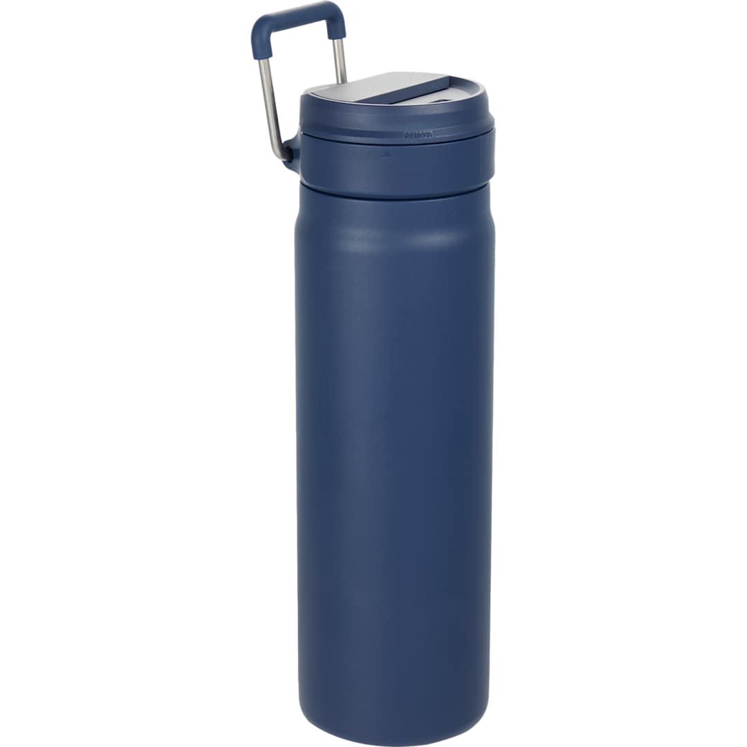 Kara recycled insulated bottle w/ swivel lid 24oz Black miniatura 12