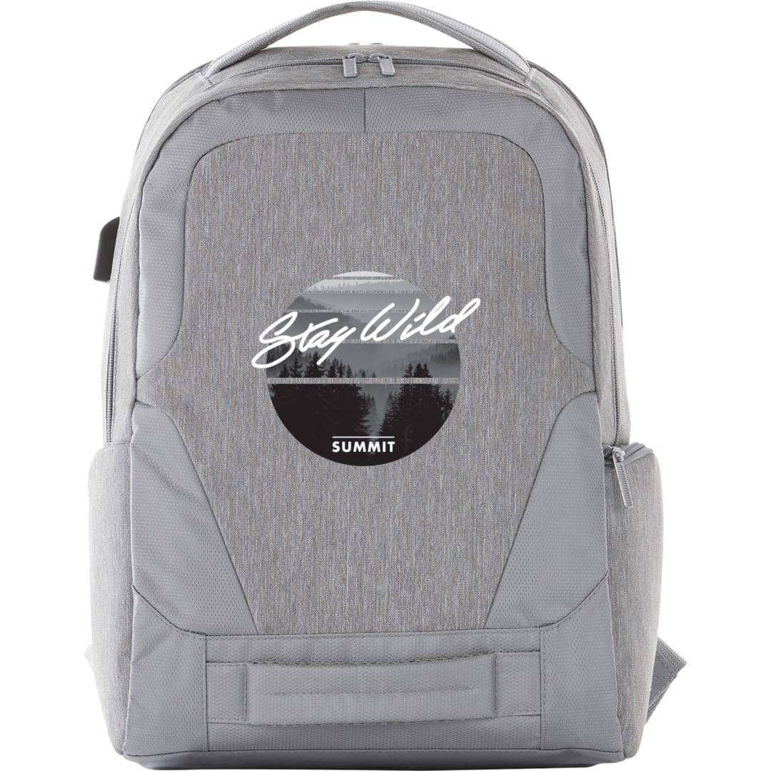 Overland 17 tsa computer backpack w/ usb port Grey miniatura 11
