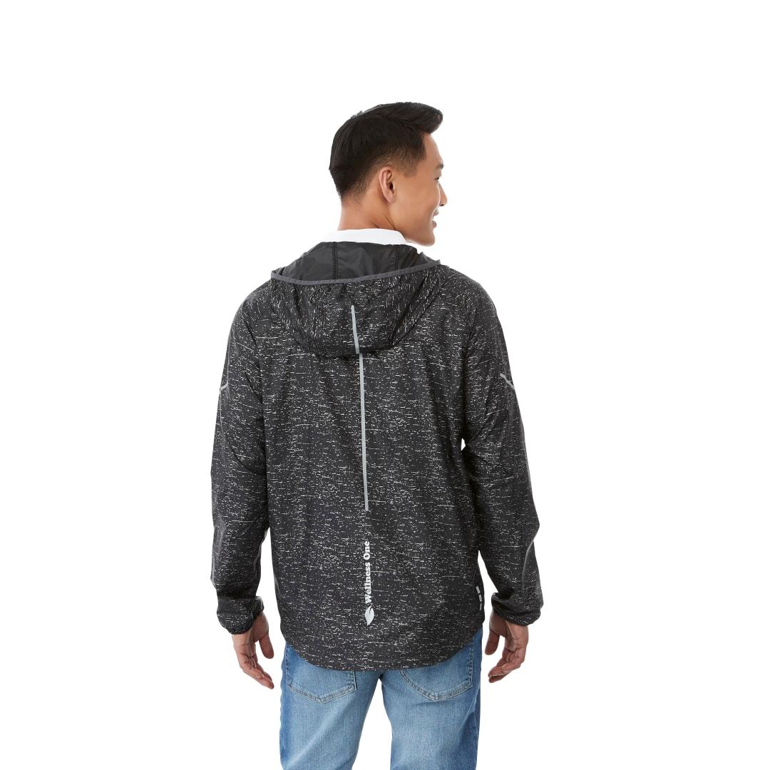 Mens signal packable jacket Blue miniatura 10