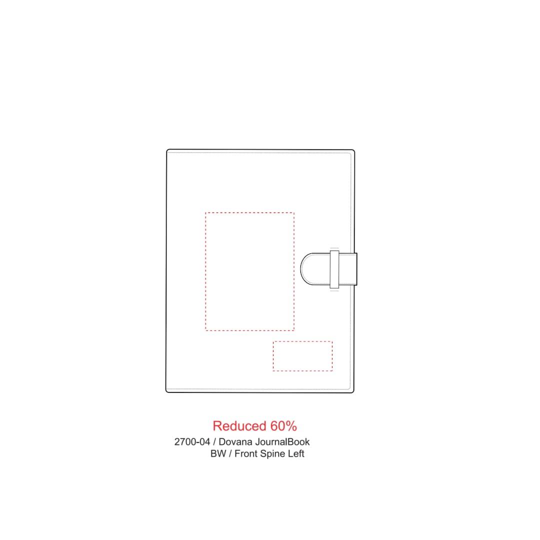 Fsc® mix 6.5 x 8.25 dovana™ journal Black miniatura 6
