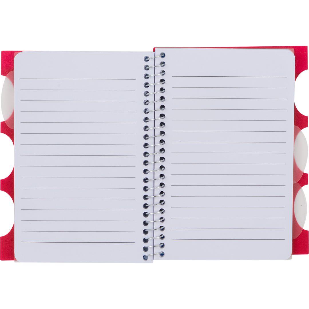 Fsc® recycled 4 x 6 multitask notebook Black miniatura 8