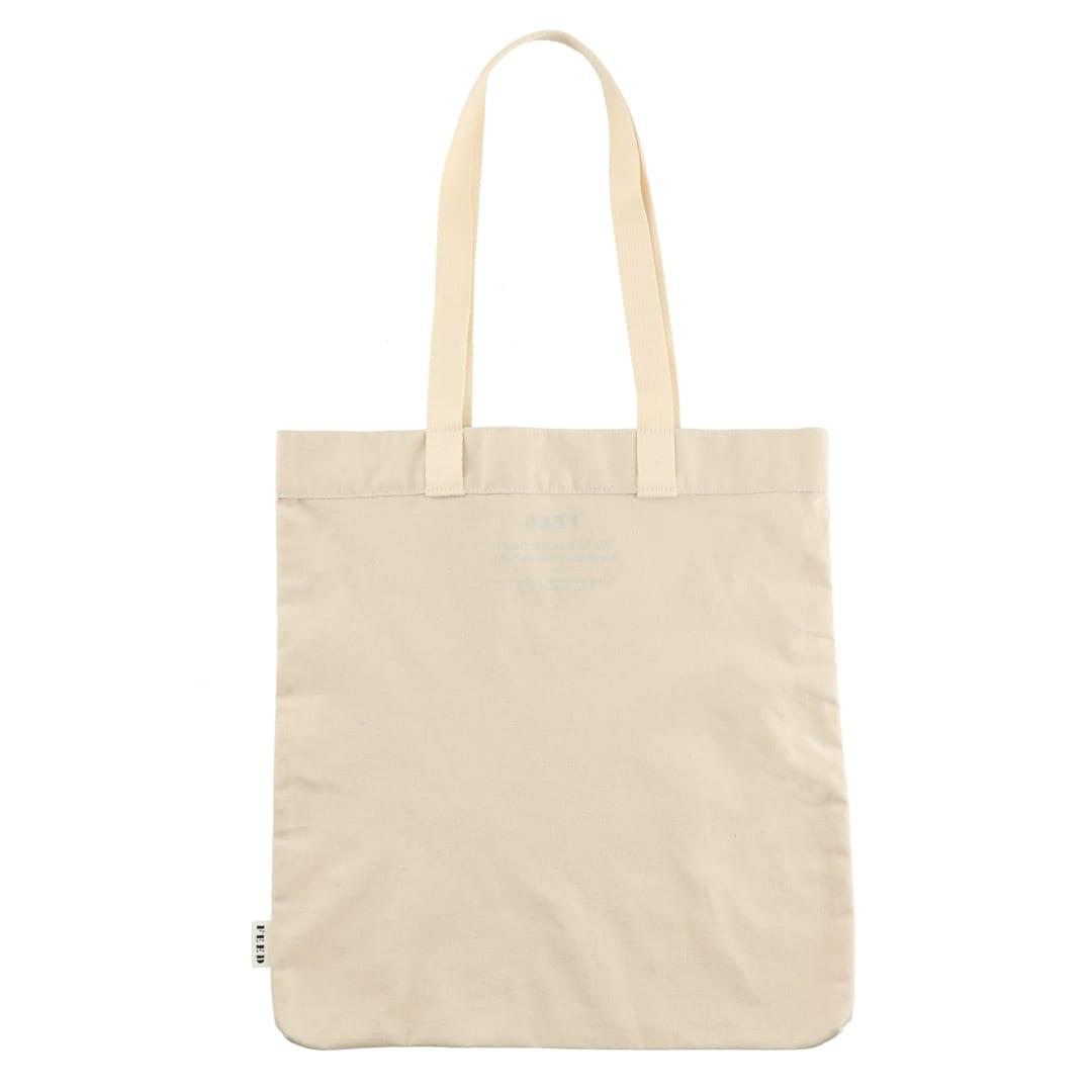 Feed organic cotton convention tote Black miniatura 11