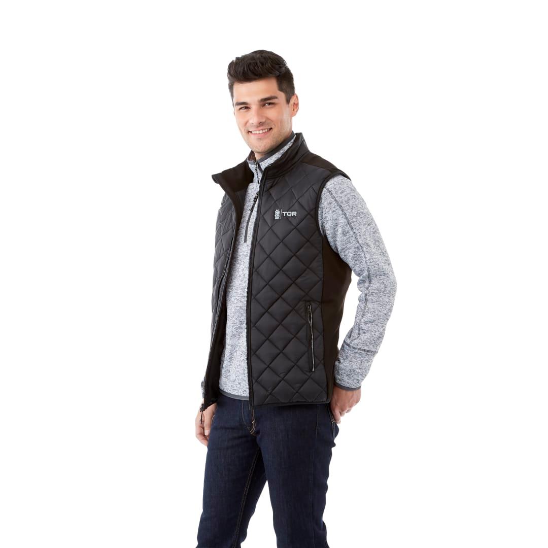 Mens shefford heat panel vest w/ power bank Black miniatura 5