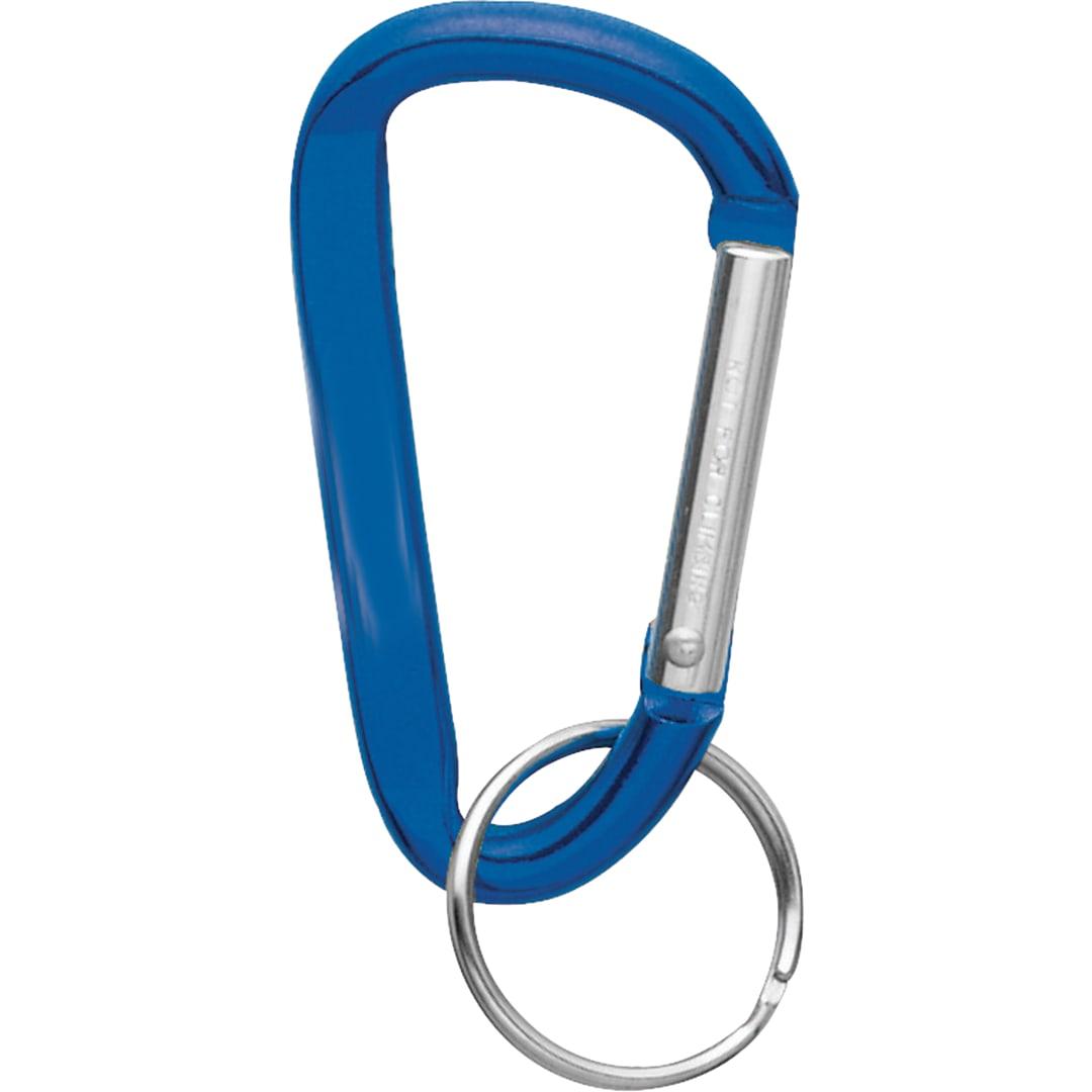 Small carabiner key ring Red miniatura 5